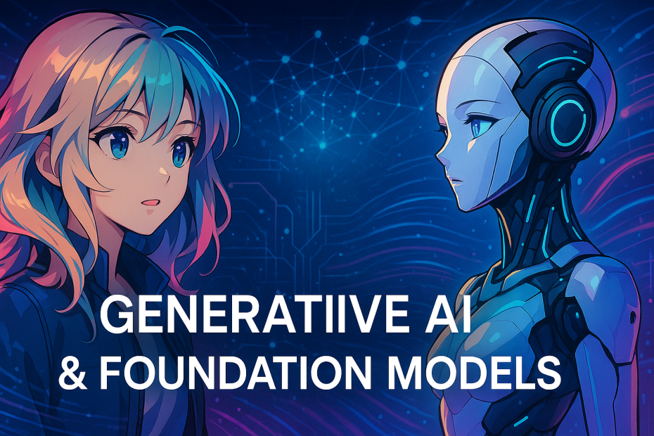generative AI & foundation models powering creativity