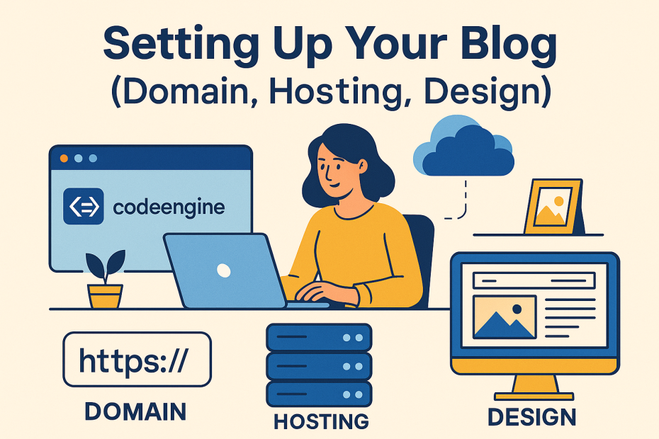 Setting Up Your Blog domain hosting design