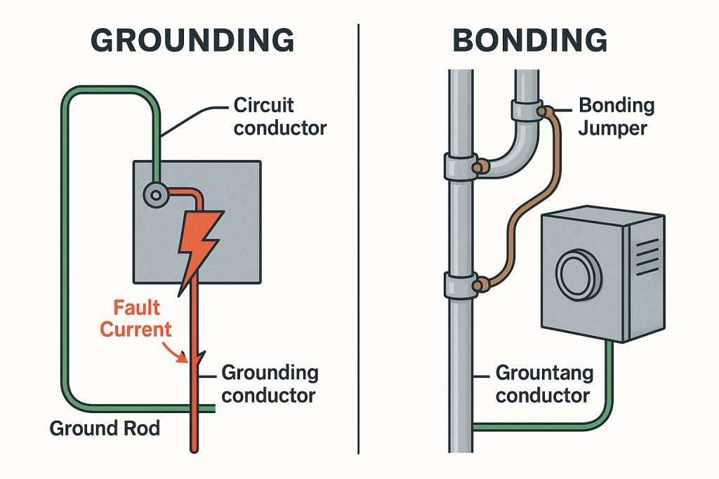 Grounding vs Bonding Differences