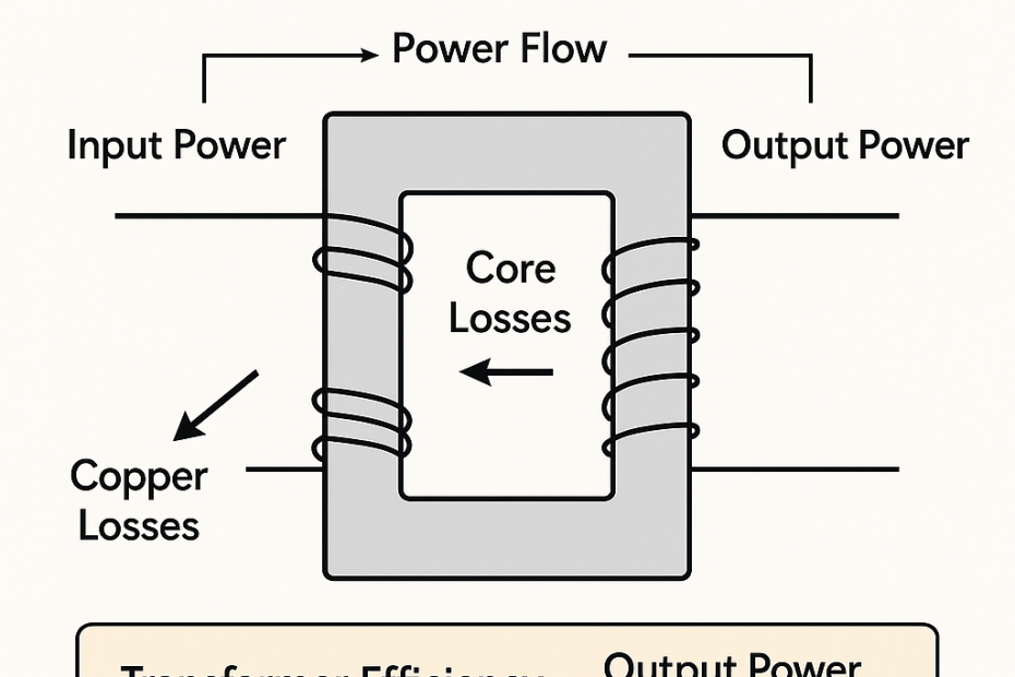 how to calculate transformer efficiency