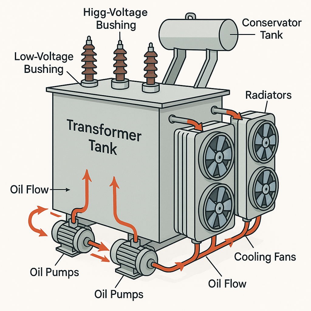 Forced Oil Cooling (OF)