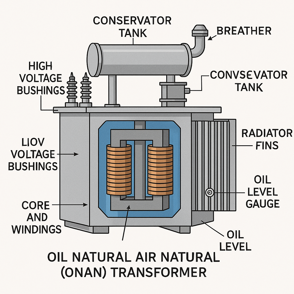Oil Natural Air Natural (ONAN)